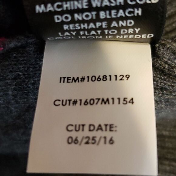 Torrid 3 Grey & Pink Polka Dot & Stripe Sweater - Picture 16 of 16